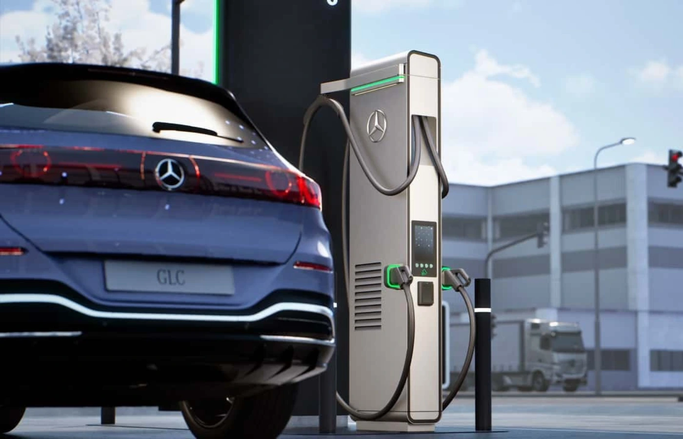 Mercedes GLC Charging